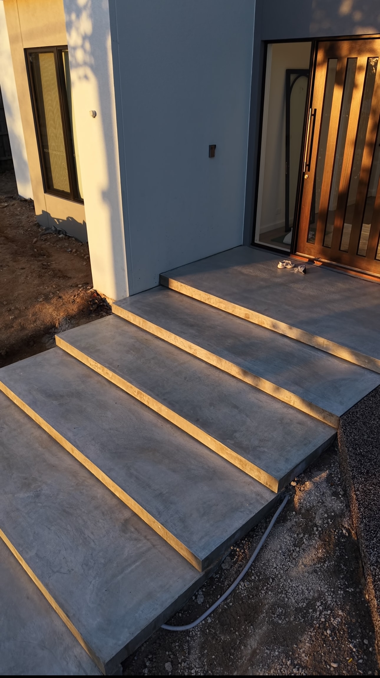 Architectural Floating Steps — Ashburton