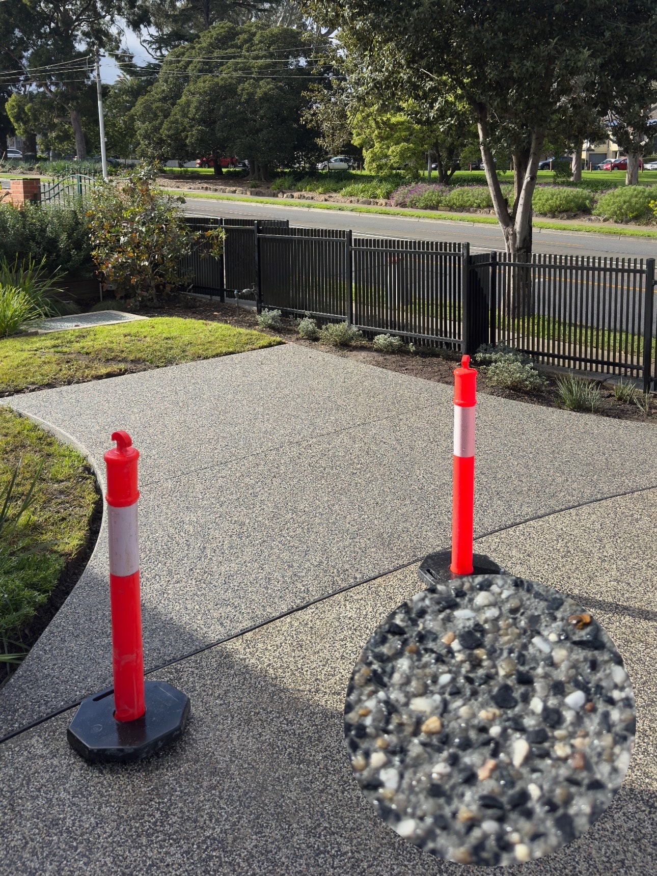 Exposed Aggregate Driveway — MounT Waverley, Melbourne